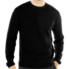 ExOfficio Venture Sweater - Merino Wool (For Men) in Black - Closeouts