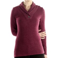ExOfficio Vona Jersey Knit Sweater (For Women) in Wine - Closeouts
