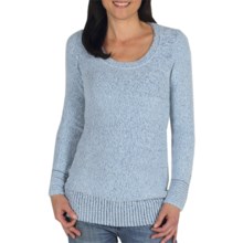 ExOfficio Vona Long Sweater - Scoop Neck (For Women) in Frost - Closeouts