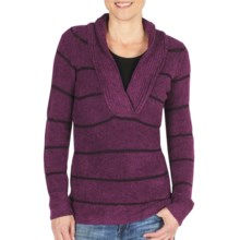 ExOfficio Vona Sweater - Shawl Collar (For Women) in Plum - Closeouts