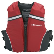 Extrasport Volks Jr. PFD Life Jacket - USCG Approved (For Youth) in Red/Black - Closeouts