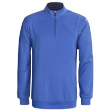 Fairway & Greene Caves Tech Pullover - Zip Neck, Long Sleeve (For Men) in Baltic - Closeouts