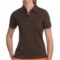 Fairway & Greene Claire Polo Shirt - Stretch Nylon, Short Sleeve (For Women) in Mink