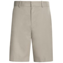 Fairway & Greene Cocona® Microfiber Shorts - Flat Front (For Men) in Stone - Closeouts