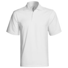 Fairway & Greene Solid Tech Polo Shirt - Short Sleeve (For Men) in White - Closeouts