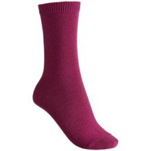 Falke Cosy Socks - Wool-Cashmere, Crew (For Women) in Raspberry - Closeouts