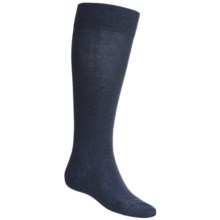 Falke Family Socks - Lightweight, Over-the-Calf (For Men) in Navy Blue Melange - Closeouts