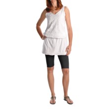 Falke Knicker Leggings - Stretch Cotton (For Women) in Black - Closeouts