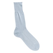 Falke Plain Classic Egyptian Cotton Socks (For Men) in Dragonfly Blue - Closeouts