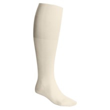 Falke Plain Pure Egyptian Cotton Socks - Over-the-Calf (For Men) in Off White - Closeouts
