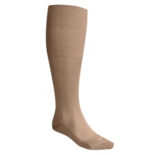Falke Plain Pure Egyptian Cotton Socks - Over-the-Calf (For Men) in Sand - Closeouts
