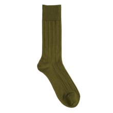 Falke Princeton Socks - Cotton-Rich (For Men) in Jade - Closeouts