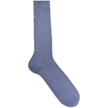 Falke Ribbed Classic Pure Egyptian Cotton Socks (For Men) in Stonewash - Closeouts