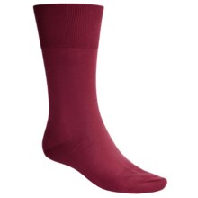 Falke Sea Island Cotton Socks - Crew (For Men) in Wine - Closeouts