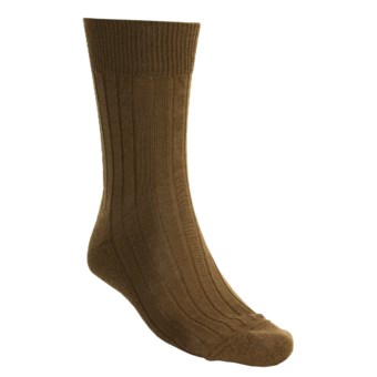 Falke Teppich Crew Socks - Merino Wool (For Men) in Humus