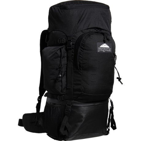 Jansport Far Out 55 L Backpack - Black Mini Ripstop - BLACK MINI RIPSTOP ( )