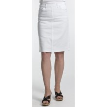 FDJ French Dressing Colored Jean Skirt (For Women) in White - Closeouts