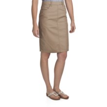 FDJ French Dressing Jean Skirt - Stretch Denim (For Women) in Sandy - Closeouts