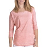 FDJ French Dressing Misty Shirt - Burnout Cotton Blend, 3/4 Sleeve (For Women)