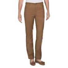 FDJ French Dressing Olivia Sueded Cotton Jeans - Straight Leg (For Women) in Camel - Closeouts