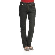 FDJ French Dressing Overdye Olivia Jeans - Straight Leg (For Women) in Black - Closeouts