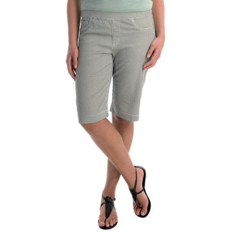 FDJ French Dressing Pull On Bermuda Shorts (For Women)
