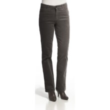 FDJ French Dressing Soft-Spun Corduroy Olivia Pants - Straight Leg (For Women) in Granite - Closeouts