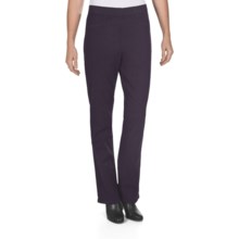 FDJ French Dressing Suzanne Stretch Cotton Leggings - Bootcut (For Women) in Plum - Closeouts