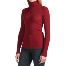FDJ French Dressing Turtleneck Sweater - 12-Gauge (For Women) in Russet - Closeouts