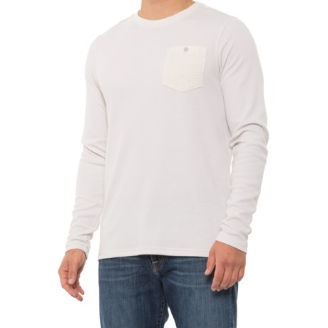 Hurley Felton Thermal Shirt - Long Sleeve (For Men) - LIGHT BONE (S )