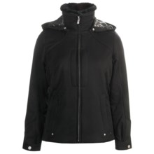 Fera Bianca Jacket - Insulated, Faux-Fur-Lined Collar (For Women) in Black - Closeouts