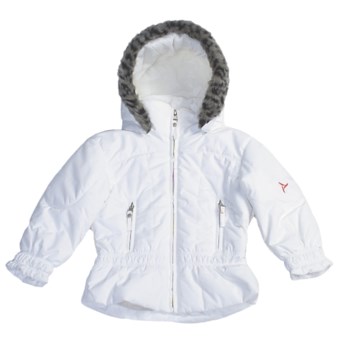 Fera Cirrus Jacket - Insulated (For Girls) in White