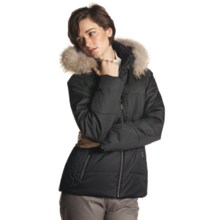 Fera Claire Jacket - Insulated, Faux-Fur Trim (For Women) in Black - Closeouts