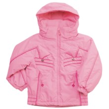 Fera Tulip Ski Jacket - Insulated (For Girls) in Bubblegum/Lollipop - Closeouts