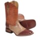 Ferrini Lizard Saddle Vamp Western Boots - 11”, S-Toe (For Men)