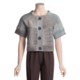 Fever Marled Cable Cardigan Sweater - Handknit, Short Sleeve (For Women)