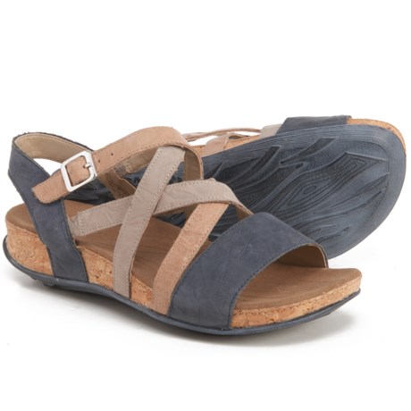 UPC 651385611253 product image for Fidschi 58 Comfort Strap Sandals - Leather (For Women) - OCEAN/MULTI CAPRI/KOMBI | upcitemdb.com