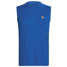 Fila Essenza Tennis Tank Top (For Men) in Turkish Sea - Closeouts