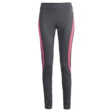Fila Peached Poly Running Pants (For Women) in Black/Tuttifrutti - Closeouts