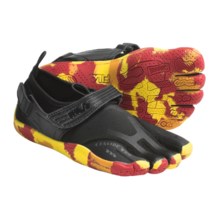 Fila Skele-Toes EZ Slide Shoes (For Kids and Youth) in Black/Empire Yellow/Chinese Red - Closeouts