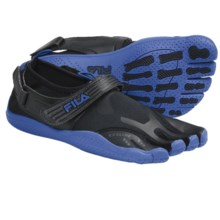 Fila Skele-Toes EZ Slide Water Shoes (For Men) in Black/Turkish Sea - Closeouts
