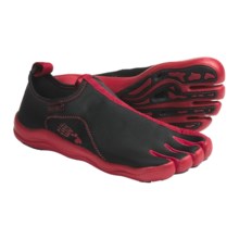 Fila Skele-Toes Watermoc Shoes - Slip-Ons (For Men) in Black/Castlerock/Chinese Red - Closeouts