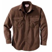 Filson 21-Wale Corduroy Shirt - Long Sleeve (For Men) in Brown - Closeouts