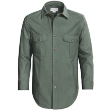 Filson Antique Tin Cloth Shirt - Long Sleeve (For Men) in Slate - Closeouts