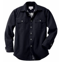 Filson Antique Tin Lined Shirt - Long Sleeve (For Men) in Navy - Closeouts