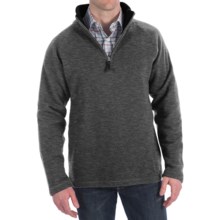Filson Bridgeport Sweater - Zip Neck (For Men) in Charcoal - Closeouts
