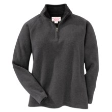 Filson Bridgeport Sweater - Zip Neck (For Women) in Charcoal - Closeouts