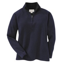 Filson Bridgeport Sweater - Zip Neck (For Women) in Navy - Closeouts