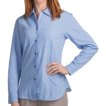 Filson Chambray Shirt - Spread Collar, Long Sleeve (For Women) in Blue - Closeouts
