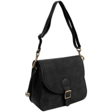 Filson Classic All-Leather Shoulder Bag in Black - Closeouts